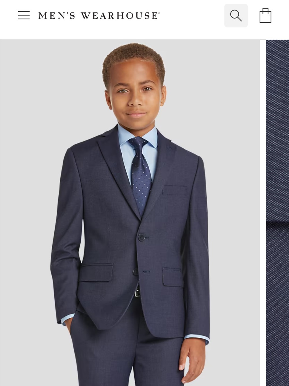 Joseph Abboud Boys' Navy Blazer Jacket